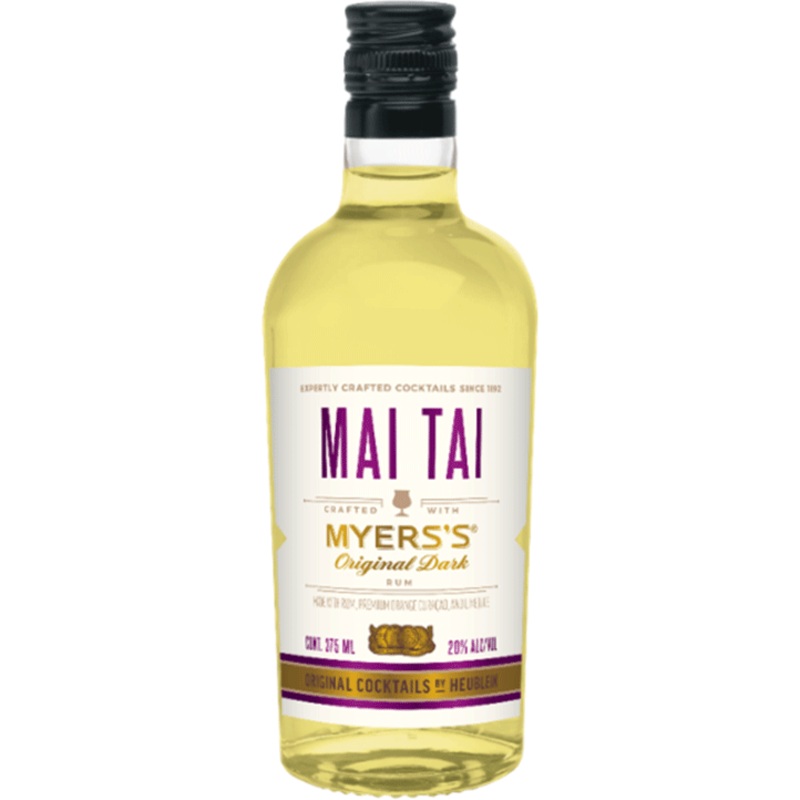 Heublein Cocktails Myers’s Dark Rum Mai Tai 375ML