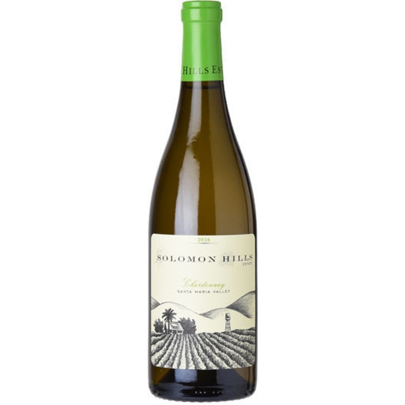 Solomon Hills Estate Chardonnay Solomon Hills Vineyard Santa Maria Valley