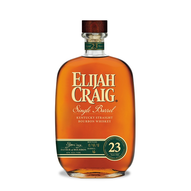 Elijah Craig 23 Year Old Single Barrel