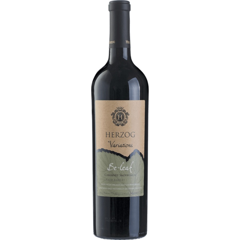 Herzog Cabernet Sauvignon Variations Be-Leaf Paso Robles