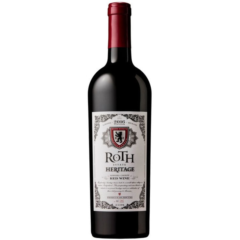 Roth Estate Red Wine Heritage Limited Release Sonoma County