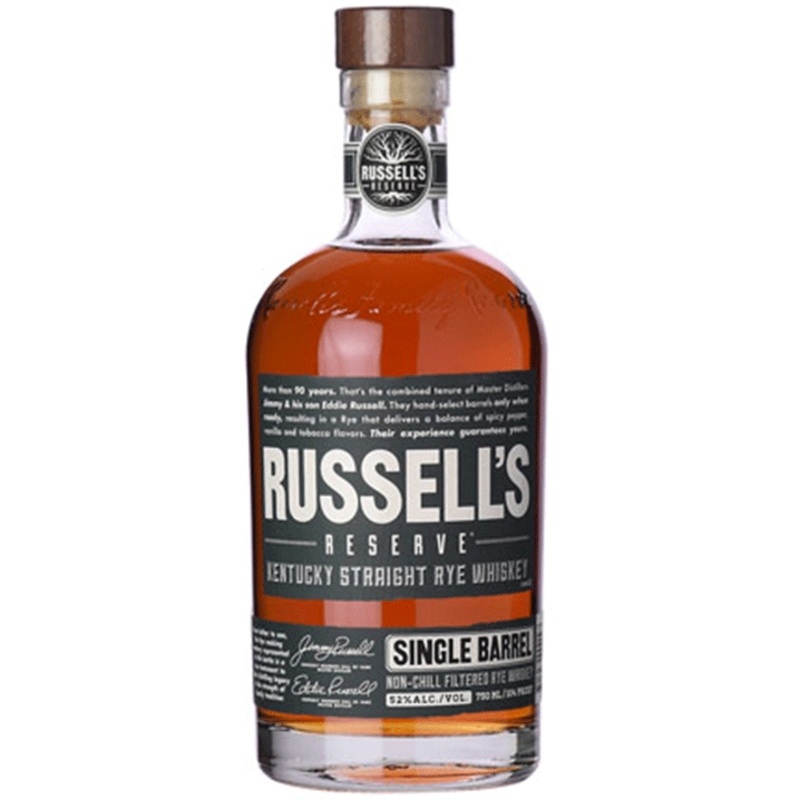 Russell’s Reserve Single Barrel Kentucky Straight Rye Whiskey