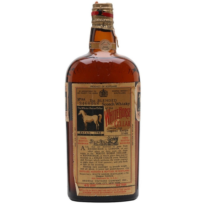 White Horse Spring Cap Blended Scotch
