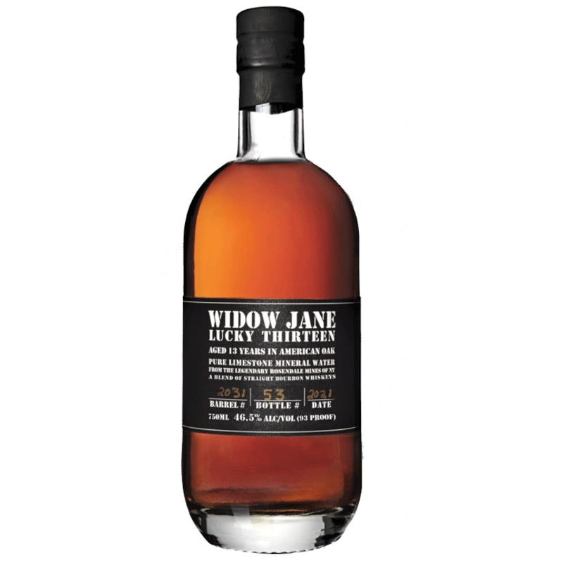 Widow Jane 13 Years Old 2022 Lucky Thirteen Barrel No.1 American Oak Straight Bourbon Whiskey