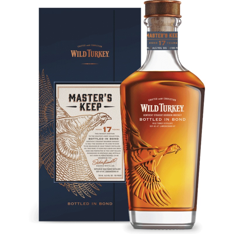 Wild Turkey Master’s Keep Bottled in Bond 17 Year Old Kentucky Straight Bourbon
