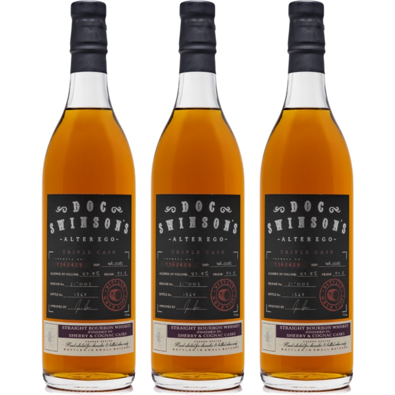 Doc Swinson’s Alter Ego Bourbon 3 pack