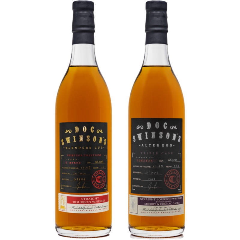 Doc Swinson’s Alter Ego Bourbon + Blender Cut Bourbon