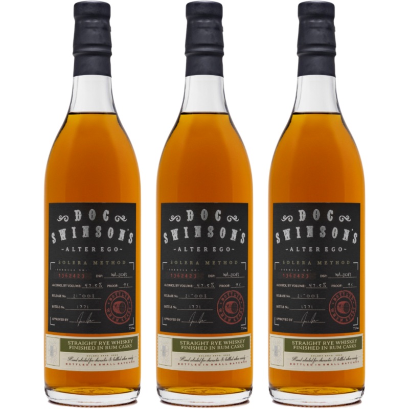 Doc Swinson’s Alter Ego Rye 3 pack