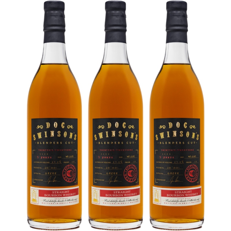 Doc Swinson’s Blender Cut Bourbon 3 Pack