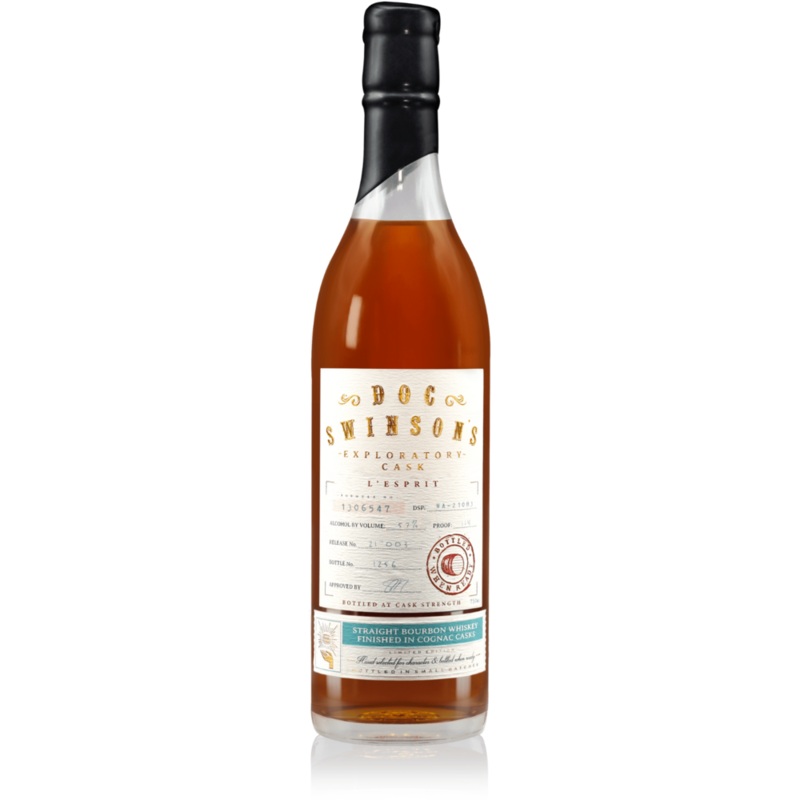 Doc Swinson’s LEsprit (The Spirit) Straight Bourbon Finished in Cognac Casks