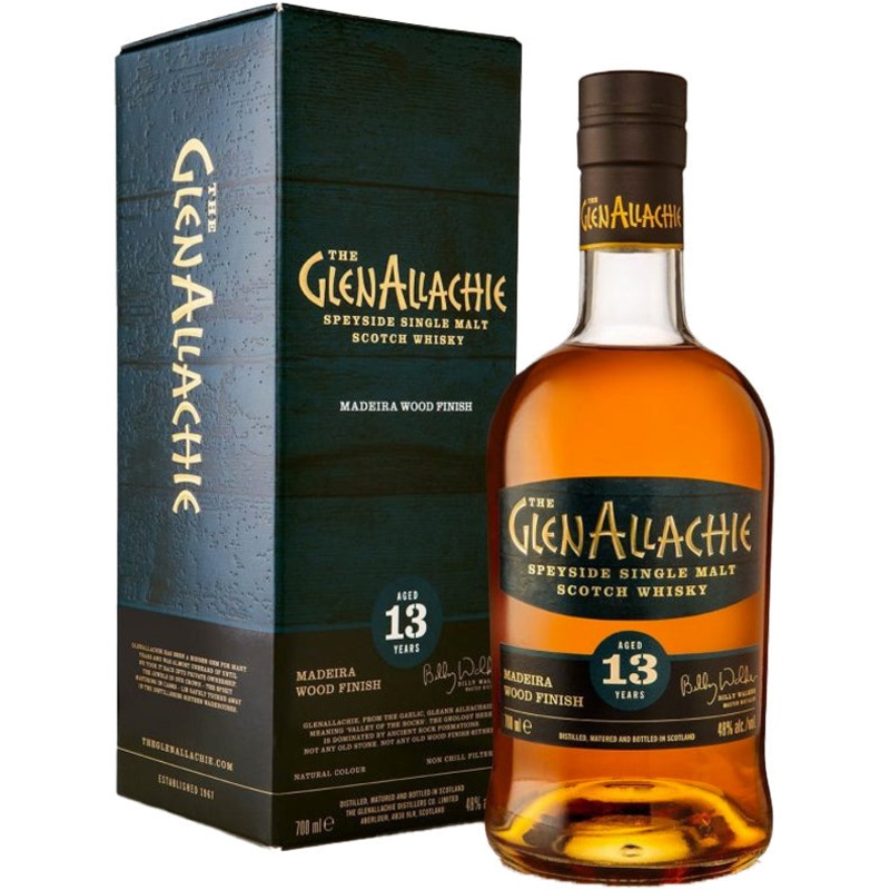 GlenAllachie 13 Year Old Madeira Wood Finish Scotch Whisky