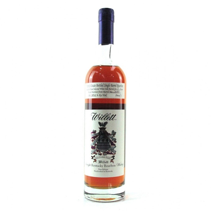 Willett Family Estate Bottled Single Barrel Bourbon Aged in White Oak Barrels for 8 Years 126.4 Proof Don’t H8 The Player