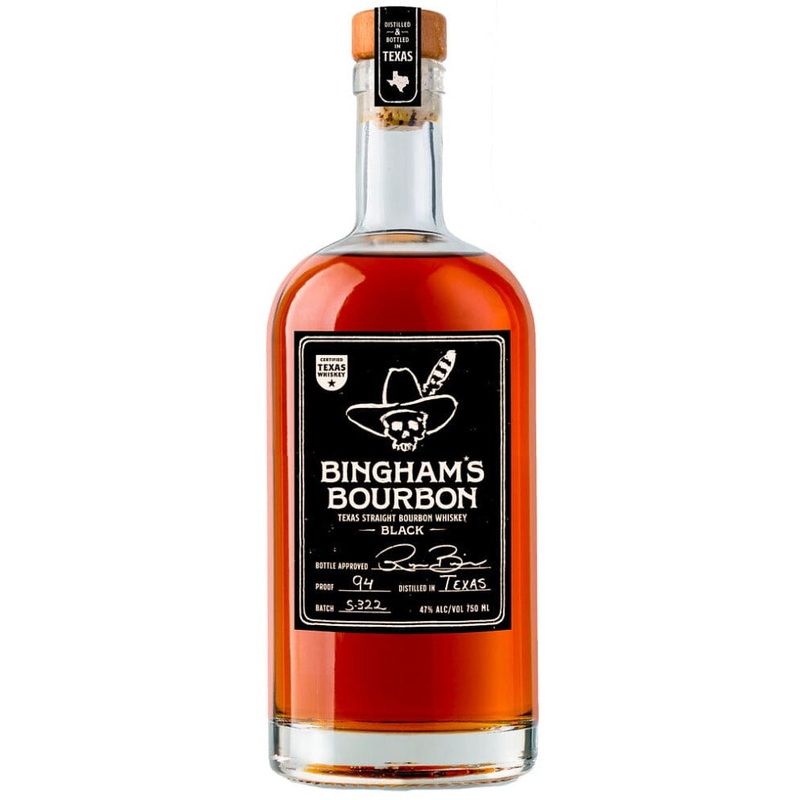 Binghams Bourbon Black Texas Straight Bourbon by Ryan Bingham