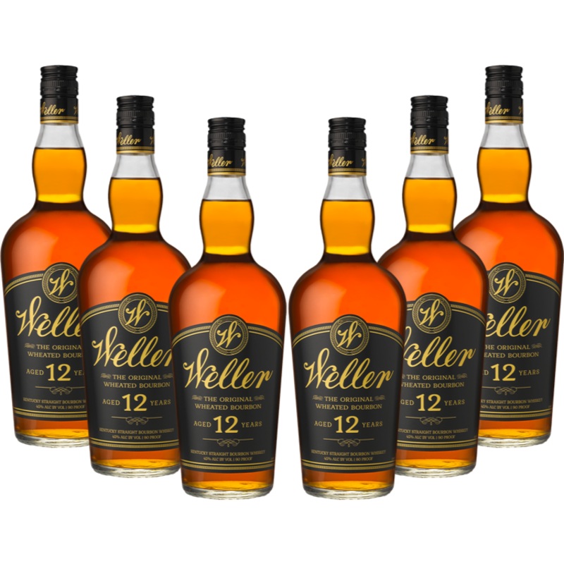 W.L. Weller Bourbon 12 Year – 6 Pack
