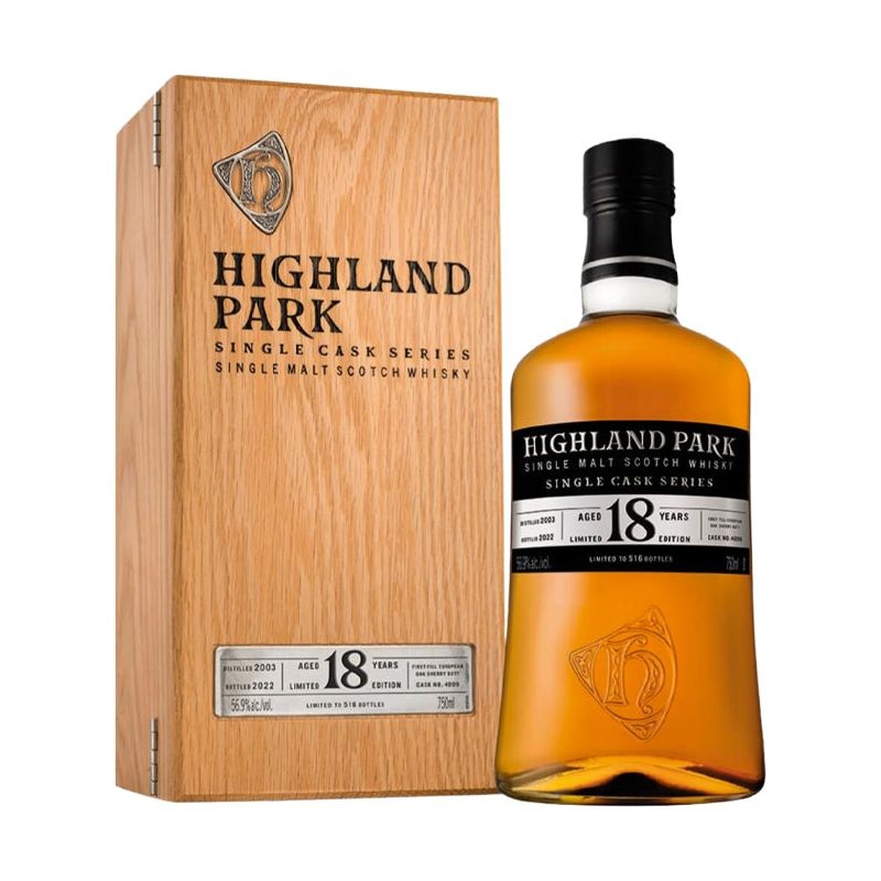 Highland Park ‘Single Cask Series’ 18 Year Old Scotch Whisky 2003