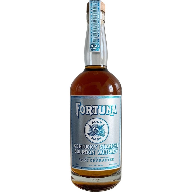 Rare Character Whiskey Fortuna Sour Mash Kentucky Straight Bourbon Whiskey 102 Proof