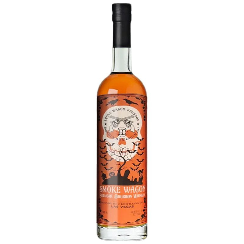 Smoke Wagon Straight Bourbon Whiskey Halloween Glow in the Dark Edition 2023