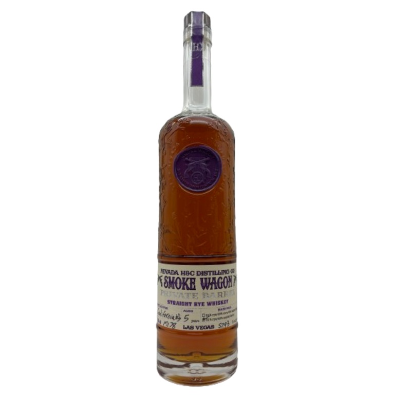 Smoke Wagon Private Barrel 5 Year Old Rye Whiskey ‘California #3’