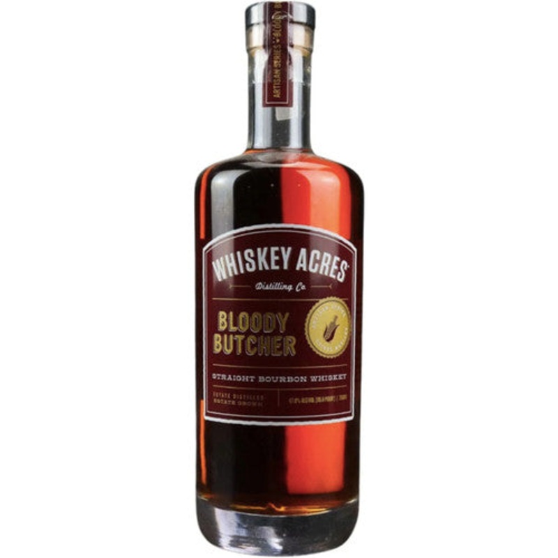 Whiskey Acres Bloody Butcher Bourbon 750mL