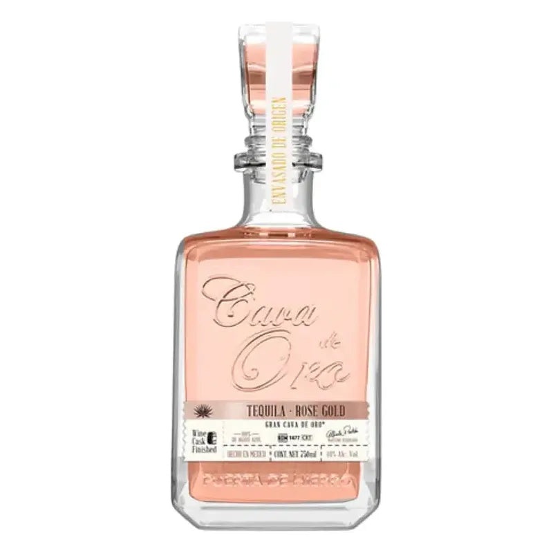 Cava De Oro Rose Gold Tequila 750mL