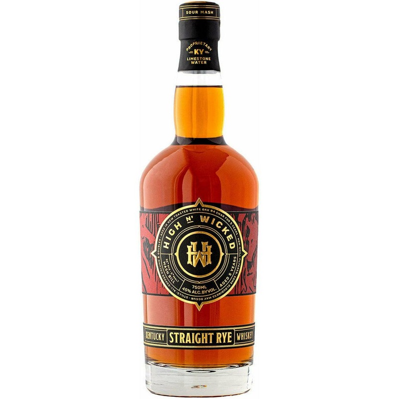 High N’ Wicked Sraight Rye Whiskey 750 ml