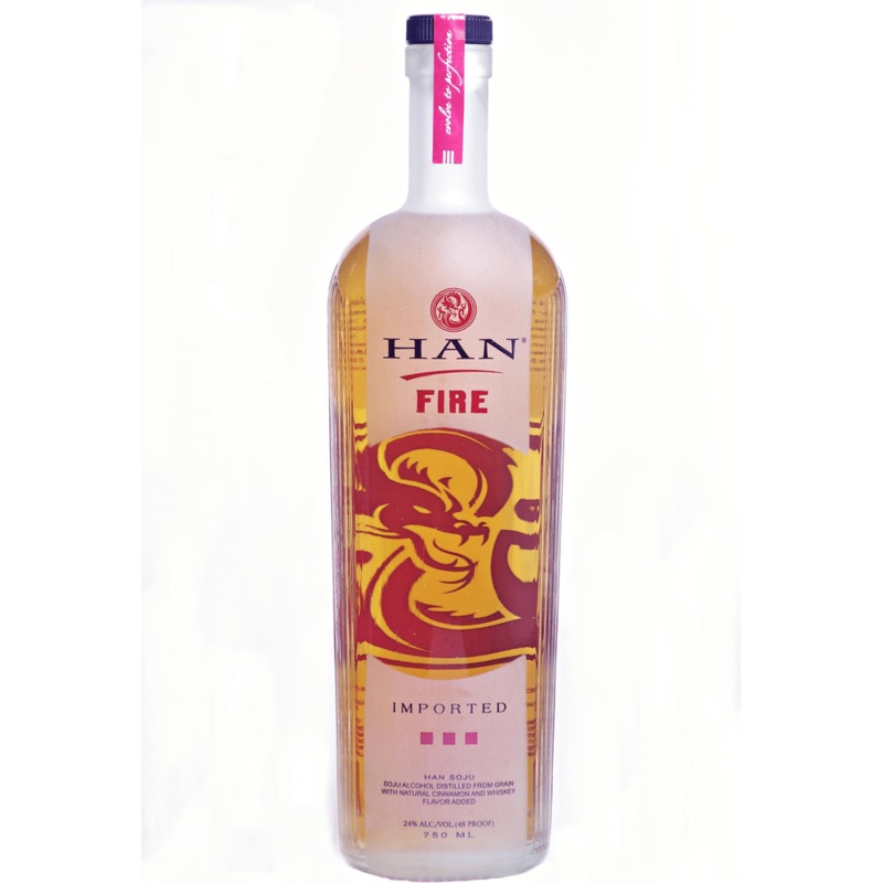 Han Fire Soju Asian Vodka|750 ML
