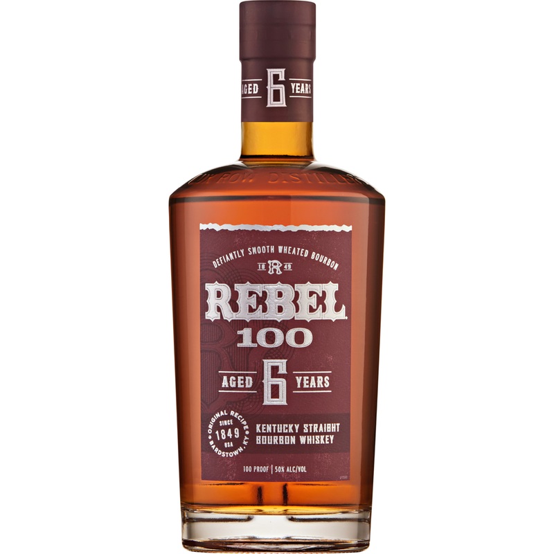 Rebel Kentucky Straight Bourbon Whiskey 6 Year 100 Proof