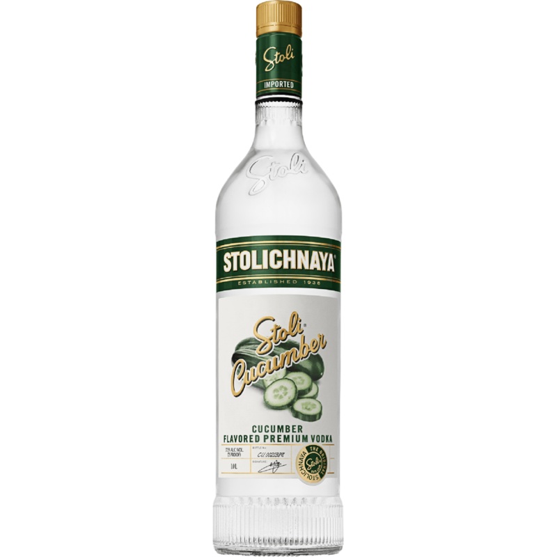 Stoli Cucumber Vodka|750 ML