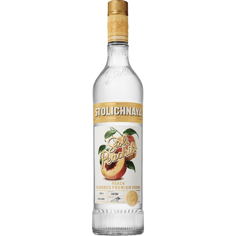 Stoli Peachik Vodka|750 ML