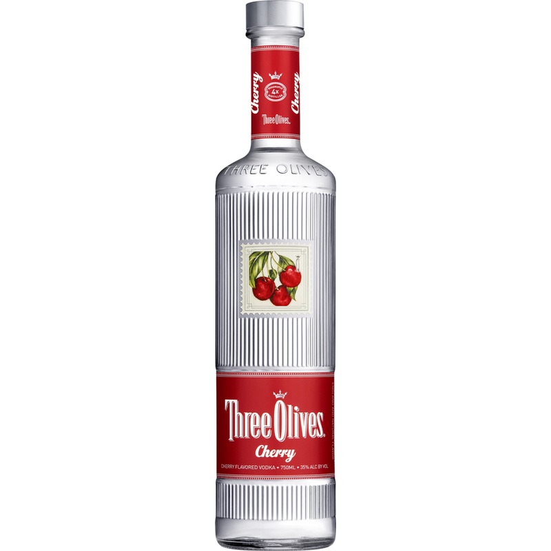Three Olives Cherry Vodka|750 ML