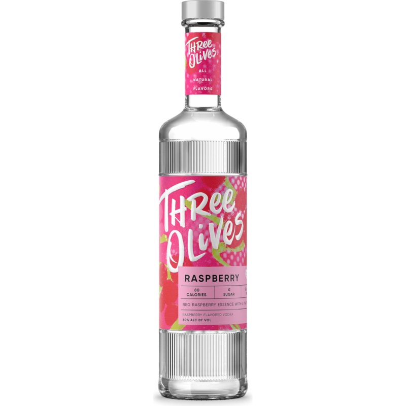 Three Olives Raspberry Vodka|750 ML