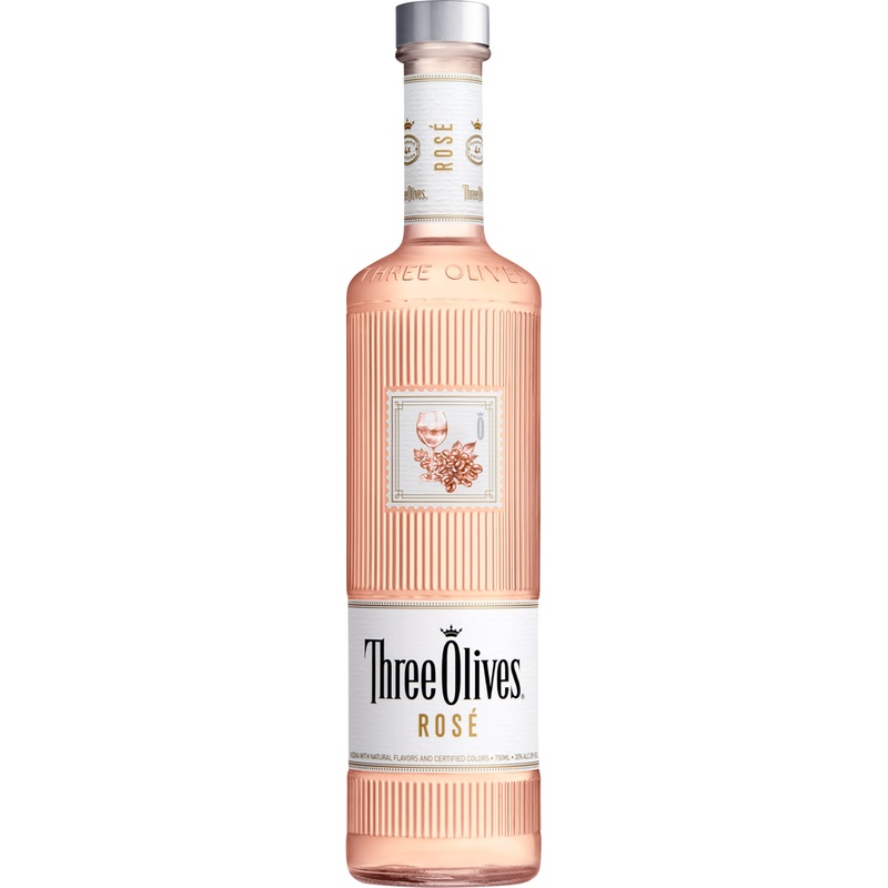 Three Olives Rose Vodka|750 ML