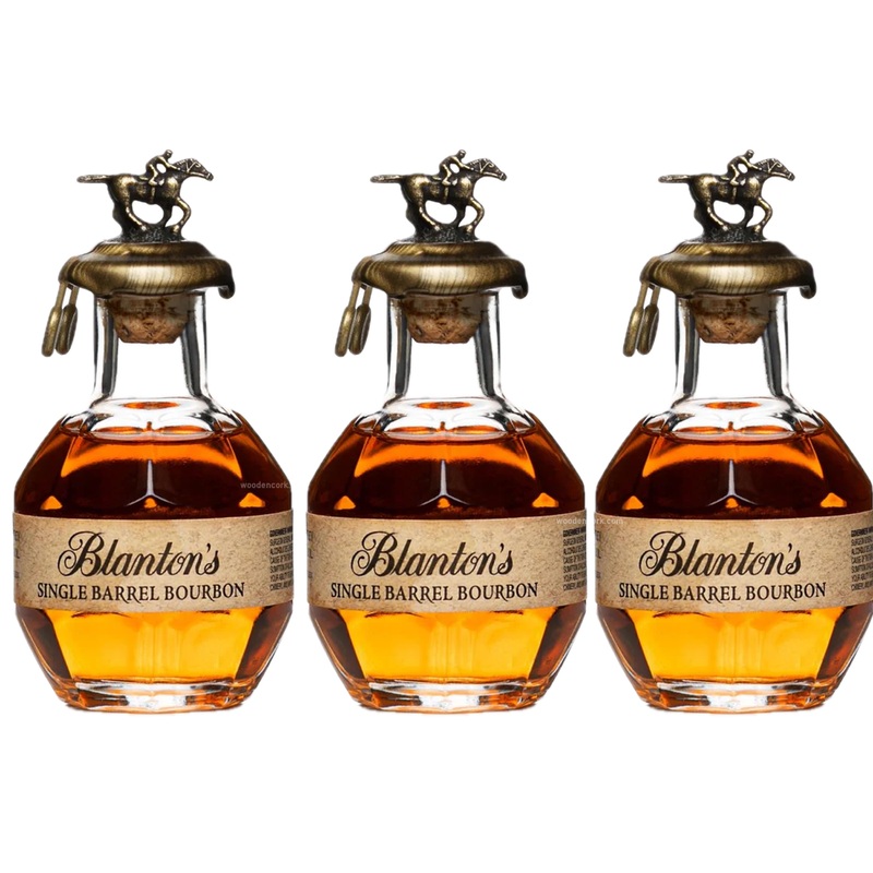 Blanton’s Miniature Bourbon 50ml 3 Pack Shot Set