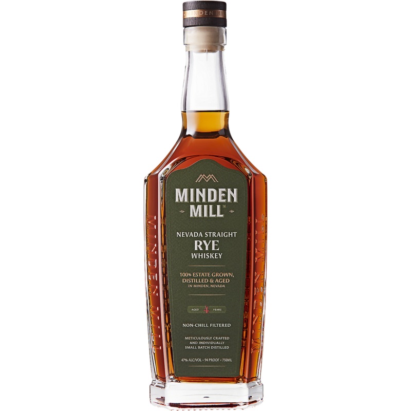 Minden Mill Straight Rye Whiskey 4 Year