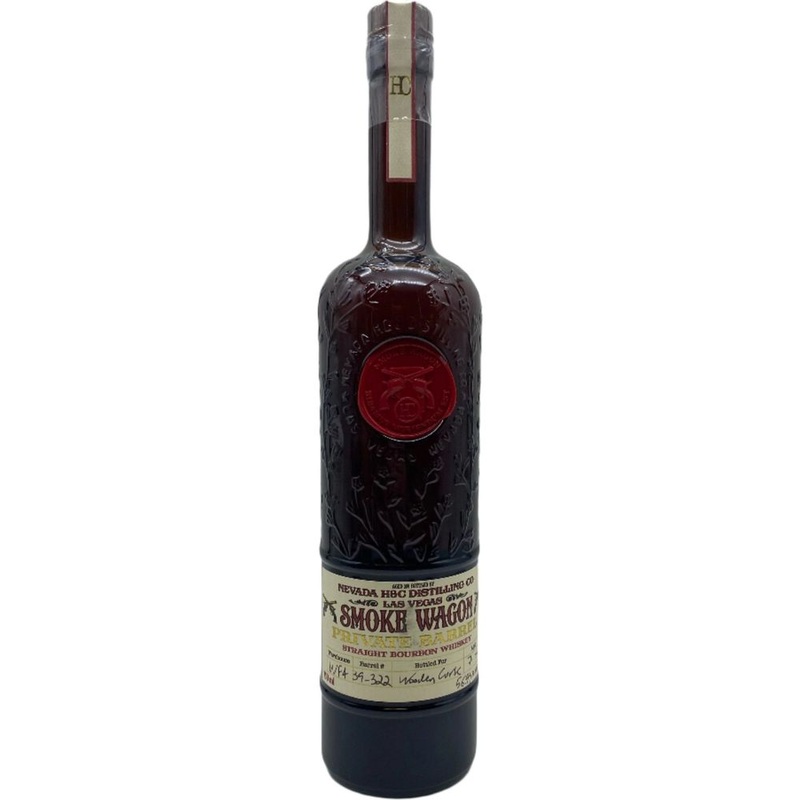 Smoke Wagon 7 Year Bourbon Private Select by Wooden Cork
