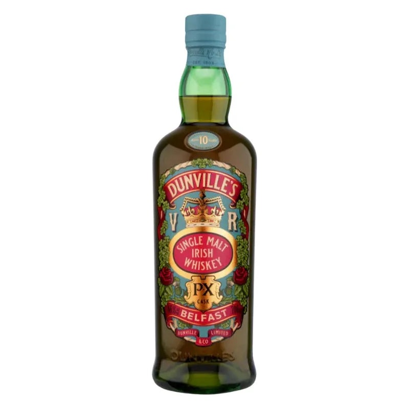 Dunville’s 10 Year PX Cask Single Malt Irish Whiskey 700mL