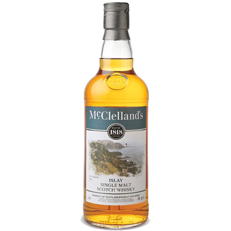 McClelland’s Islay Single Malt Scotch Whisky 750 ml