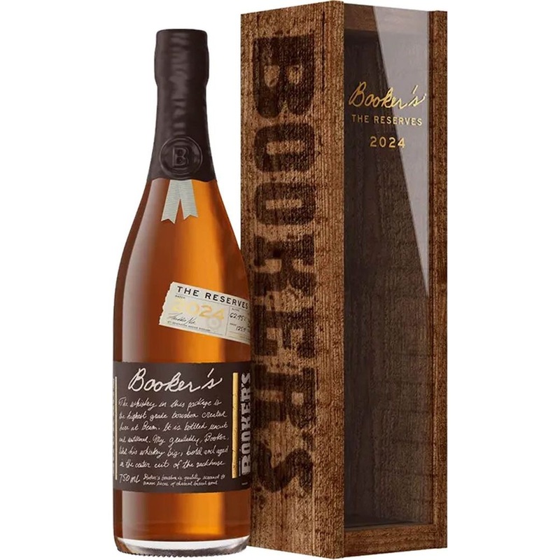 Booker’s The Reserves 2024 Limited Edition Bourbon Whiskey 750mL
