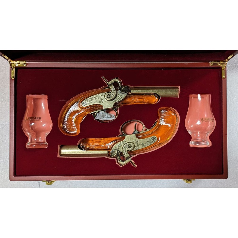 H.Deringer Bourbon Whiskey Pistol Set 2×200 ml