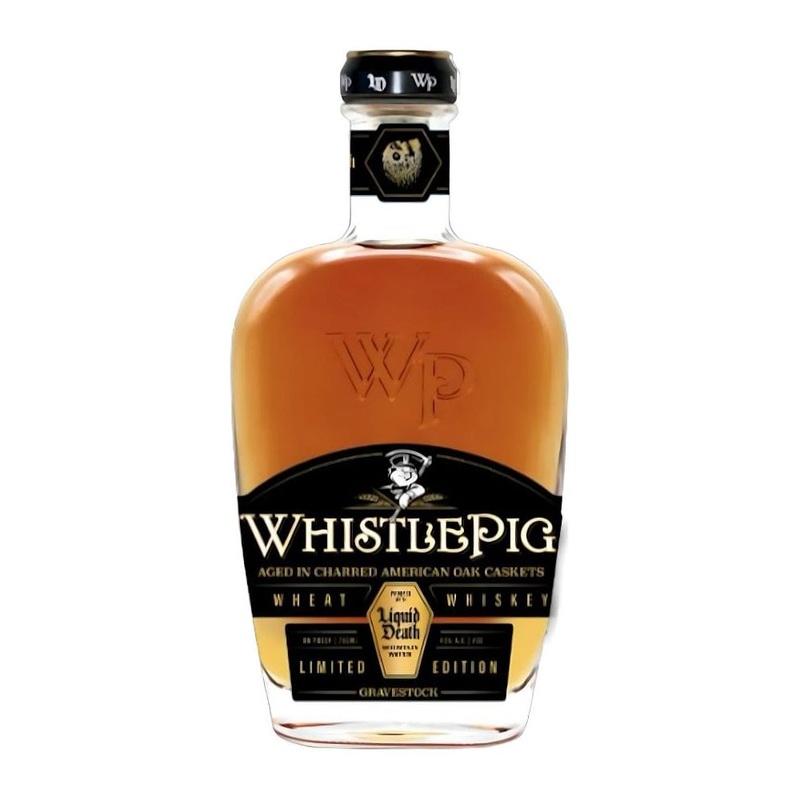 WhistlePig x Liquid Death GraveStock Wheat Whiskey Limited Edition
