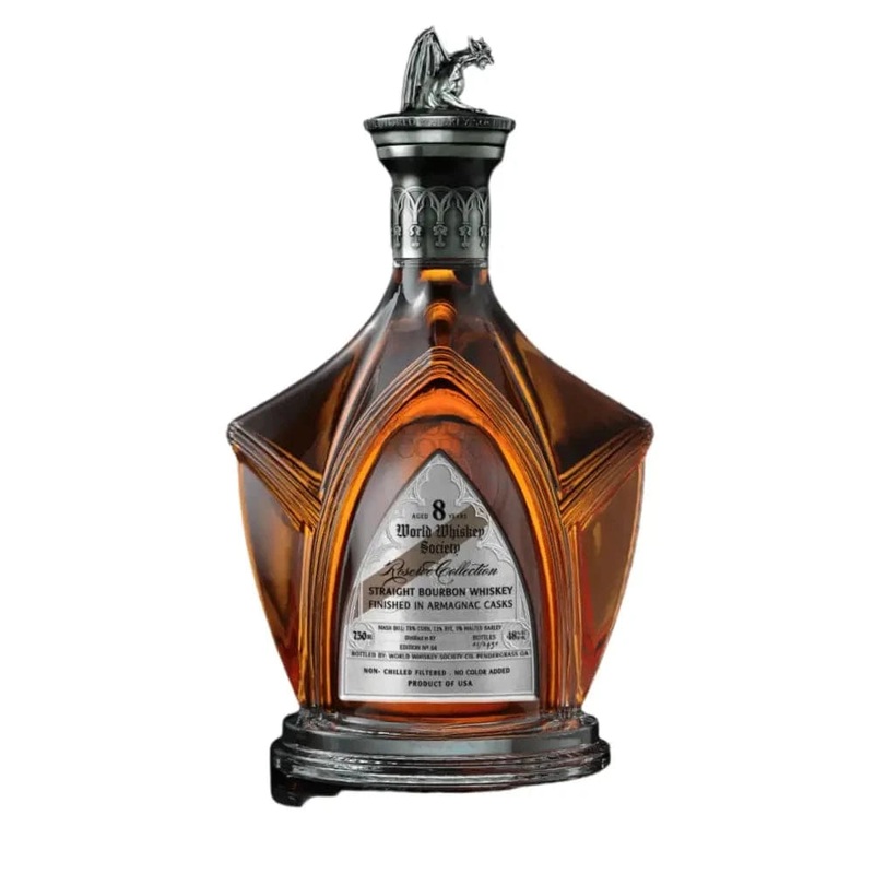 World Whiskey Society Reserve Collection (Gargoyle bottle) 8 Year Armagnac Finished