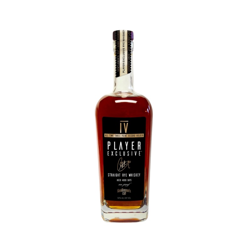 Gentleman’s Cut Steph Curry Player Exclusive IV Edition Rye Whiskey
