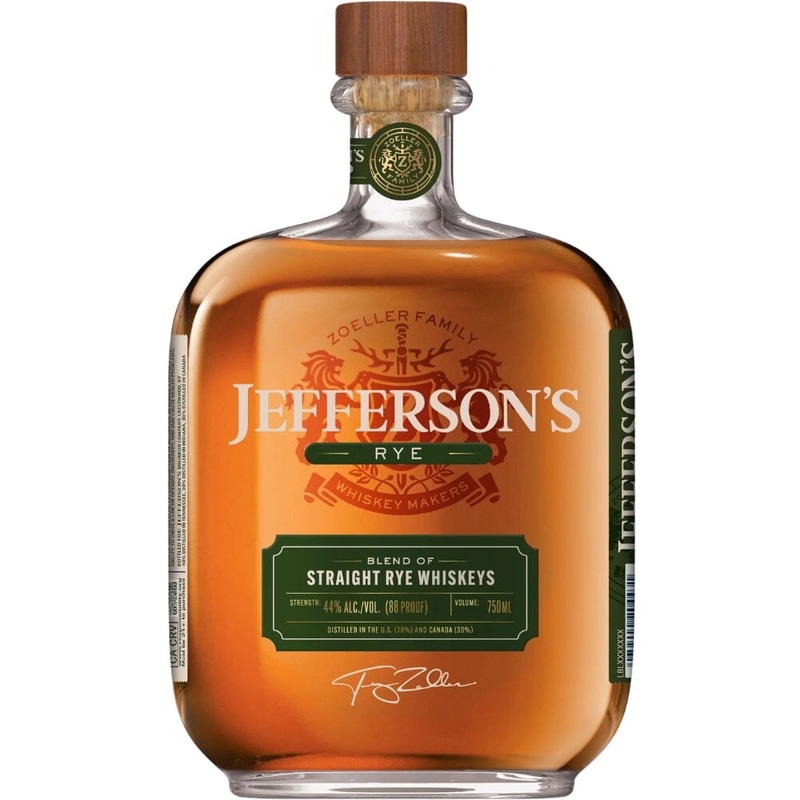 Jefferson’s Blend of Straight Rye Whiskey