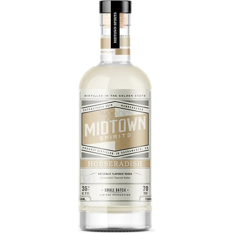 Midtown Spirits Horseradish Small Batch Naturally Flavored Vodka