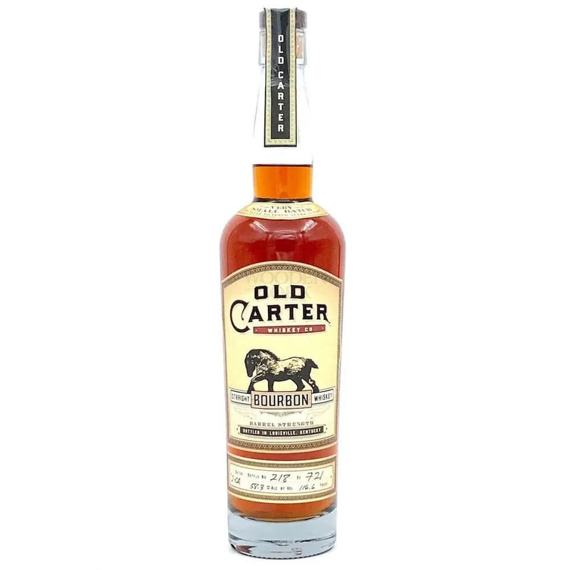 Old Carter Batch 2-KY Barrel Strength Straight Bourbon Whiskey