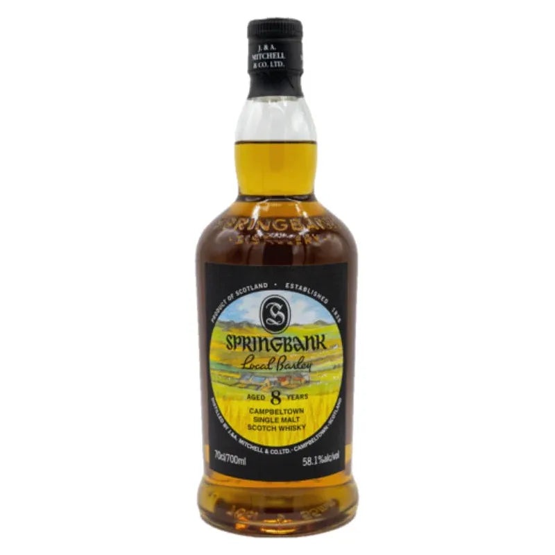 Springbank Local Barley 8 Year Single Malt Scotch Whisky 2024 Release
