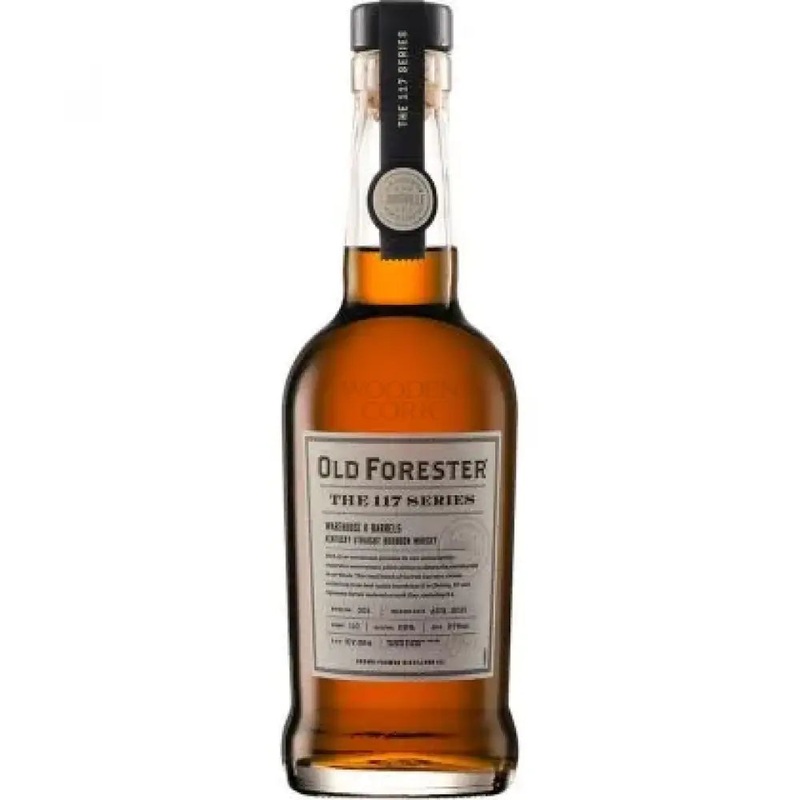 Old Forester The 117 Series Warehouse H Batch 1 Barrels Straight Bourbon Whisky 375ml