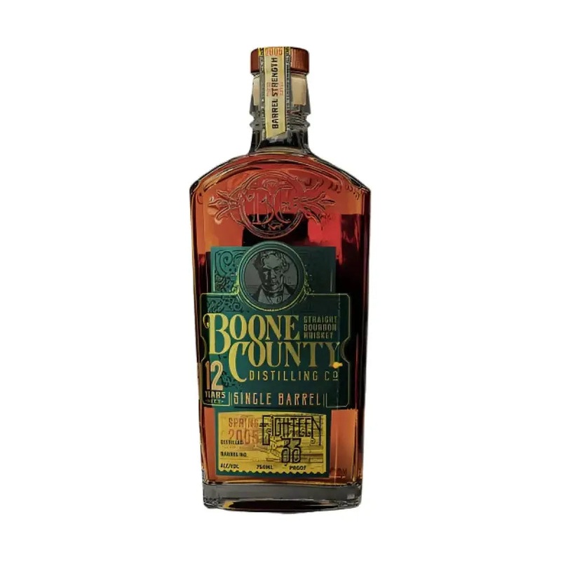 Boone County 12 Year Cask Strength Bourbon BO546 121.76 Proof Liquor Barn Series 2 Barrel 3