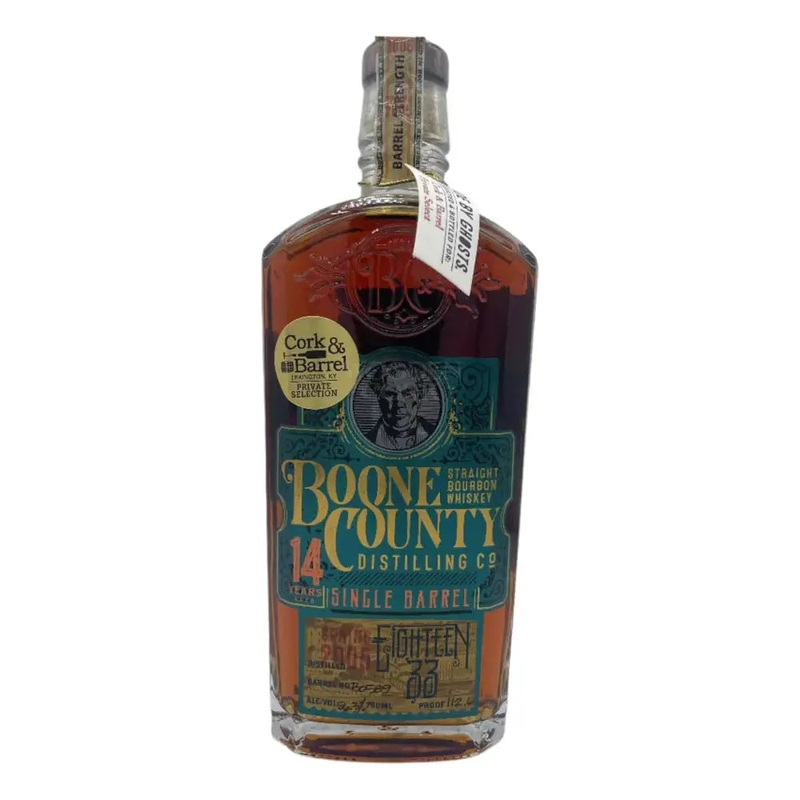 Boone County 14 Year Cork & Barrel Pick 112.6 Proof B0589