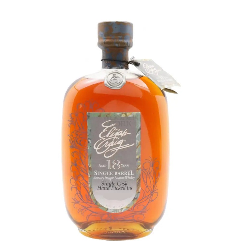 Elijah Craig 18 Year Kenwood Pick Barrel #3094 1/29/92